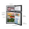 thumbnail image 4 of Frigobar Avera FB02D 3.2 Pies 90 Litros Doble Puerta Congelador, 4 of 9
