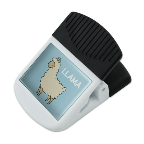 Llama Cartoon Refrigerator Fridge Magnet Magnetic Hanging Hook Note Snack Clip