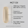 thumbnail image 2 of Cápsulas de aceite MCT Sports Research Keto derivadas del aceite de coco, 2 of 8