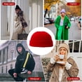 thumbnail image 4 of Qarigey Gorro de lana a la moda para mantener el calor durante mucho tiempo, gorro polar de invierno, transpirable, duradero para deportes al aire libre, Sombreros Rojo, 4 of 6