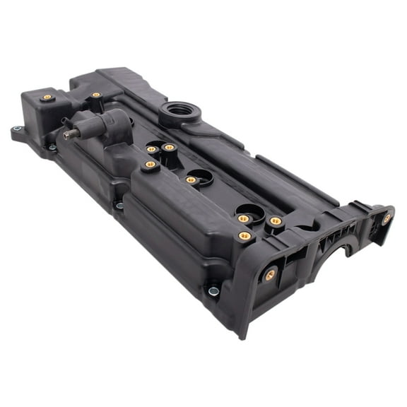 TRQ Engine Valve Cover Assembly Direct Fit for 06-11 Kia Rio Hyundai Accent VCA92977