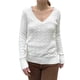 thumbnail image 1 of Suéter de Punto de Larga para Mujer, Moda de Otoño, Cuello en V, Jersey Ajustado, Ropa Informal de Trabajo para Otoño. S, 1 of 7