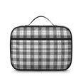 thumbnail image 2 of White and Black Checkered Pattern Insulated Lunch Bag Teens,Bento School Lunch Bag for Teens for Work,Picnic or Travel 10.6x7.7x4.3 Inches,12 Can Capacity, 2 of 6
