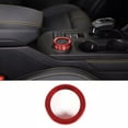 thumbnail image 2 of Coconut Ok Red Alloy Console Drive Mode Knob Trim Cover for ford T9 2023-2024, 2 of 9