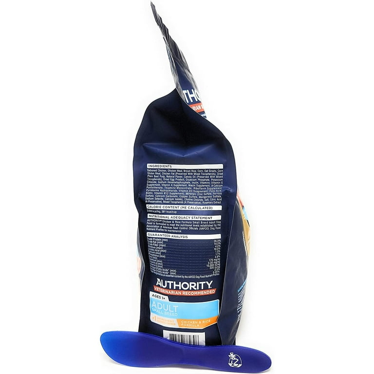 Authority Adult Small Breed Dry PP Chicken and Rice 6lbs and Especiales Cosas Mixing Spatula
