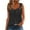 Black, variant on GERsome Summer Tank Tops for Women Pleated Scoop Neck O Ring Shoulder Sleeveless Shirts Casual Loose Fit Trendy Blouses S-2XL