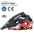 thumbnail image 2 of Casco de bicicleta de montaña BATFOX gris XL 61-63 cm, 2 of 7