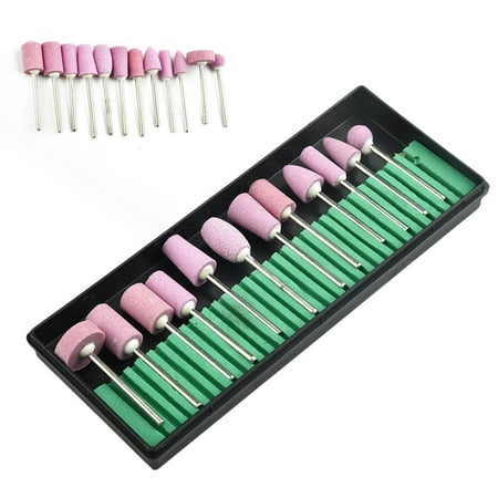 

12× Mini Ceramic Grinding Head Milling Polishing Rotary Tool Accessories for DIY