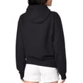 thumbnail image 2 of Women's G-III 4Her by Carl Banks Black Carolina Hurricanes Flower Logo Pullover Hoodie, 2 of 2
