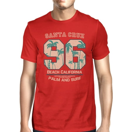 Santa Cruz Beach California Graphic Summer Tshirt For Men Gift