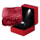 thumbnail image 3 of "Caja Estuche Para Anillo De Compromiso Con Luz Led Lab.G, Rojo ", 3 of 5