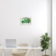 thumbnail image 2 of Stupell Truckload Of Luck St Patrick's Day Farmhouse Holiday Painting White Framed Art Print Wall Art, 2 of 7