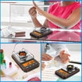 thumbnail image 5 of Brifit Digital Milligram Scale, 50g Portable Mini Scale, 0.006g Precise Graduation, Professional Pocket Scale with 50g Calibration Weights Tweezers, 5 of 5