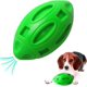 thumbnail image 1 of Pelota de goma resistente al desgaste antimordeduras para perros, juguete de rugby para perros, verde, 1 of 5