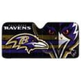thumbnail image 1 of Baltimore Ravens Pare-Soleil Auto - 59"x27 Pouces, 1 of 1