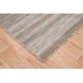 thumbnail image 3 of Tapis Réversible Intérieur-Extérieur 3 Pieds x 5 Pieds Latte Marron Rayé, 3 of 4