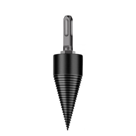 

Yutnsbel Firewood Machine Drill Wood Reamer Punch Bit for Split Wood Cone-Drilling Tool