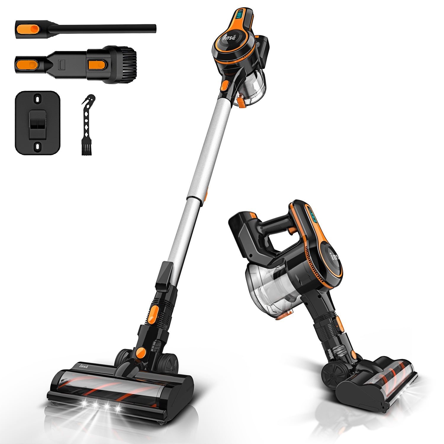 INSE Cordless Vacuum Cleaner, 6in1 Stick Vacuum Cleaner with