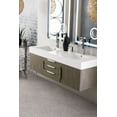 thumbnail image 7 of James Martin Vanities 389-V59d-A-Gw Mercer Island 59" Wall Mounted Double Basin Wood, 7 of 7