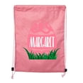thumbnail image 2 of Personalized Easter Basket Bags, Cotton Drawstring Backpacks Custom Easter Bags - Swirly Egg, 2 of 2