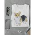 thumbnail image 3 of Pembroke Welsh Corgi Watercolor T-Shirt Men -Image by Shutterstock, Male 3X-Large, 3 of 4