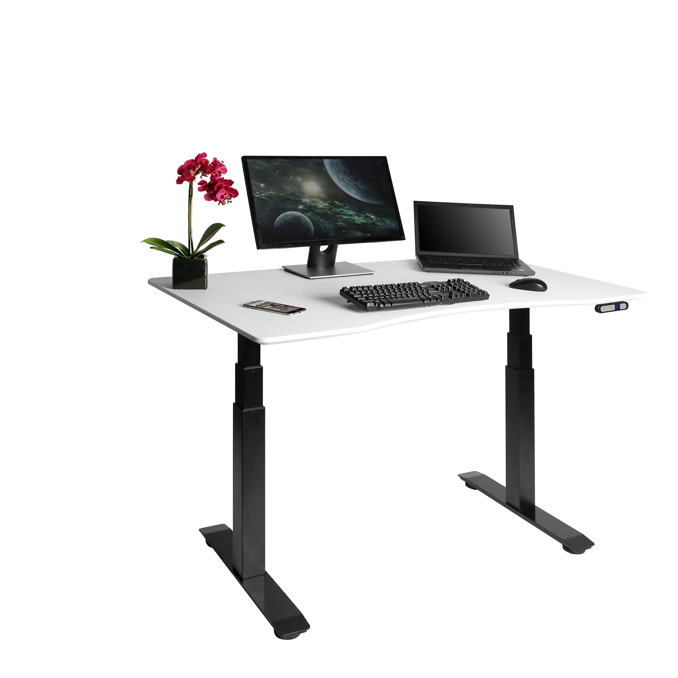 Seville Classics AIRLIFT S3 Electric HeightAdjustable Standing Desk
