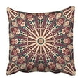 thumbnail image 1 of EREHome Abstrait Coloré à Motifs Ethniques Arabesque Antique Arabe Tapis Taie d'Oreiller Housse de Coussin 20x20 Pouces, 1 of 1