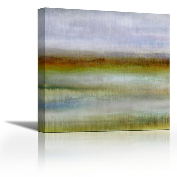 Dripscape 9 - 4 - Contemporary Fine Art Giclee on Canvas Gallery Wrap - wall décor - Art painting - 27 x 27 Inch - Ready to Hang