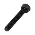 thumbnail image 5 of Unique Bargains M2.5x15mm Alloy Steel Hex Socket Head Knurled Cap Screw Bolt Black 50Pcs, 5 of 5