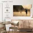thumbnail image 5 of Elephant Stock Foggy River Fly Fishing Wall Art - Horizontal Canvas Wall Art - Living Room Wall Decor - Hobbies And Lifestyle Canvas - Beige And Black Decor - 48" x 32", 5 of 8
