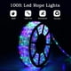 thumbnail image 4 of Luces LED tipo cuerda Buyagn, 30 m, impermeables, multicolores, para exteriores, 4 of 7