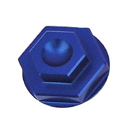 7602 Racing Front Axle Nut Blue for KTM 250 XC-W (E-Start) 2016-2018