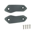 thumbnail image 3 of LOVIVER 2 Pieces Motorcycle Mirror Block Off Plates Decoration Rearview Mirror Parts Gray, 3 of 8