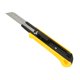 thumbnail image 3 of Rubber Handle Stainless Steel Art Utility Knife Paper Plastic Cardboard Cutting Tool (TU-520A), 3 of 5