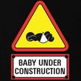 thumbnail image 2 of CafePress - Baby Under Construction Maternity Dark T Shirt - Maternity Dark T-Shirt, 2 of 3