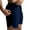 Navy, variant on DPTALR Men's Casual Pure Color Outdoors Pocket Beach Work Trouser Cargo Shorts Pant