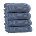 thumbnail image 5 of Ozan Premium Home  100% Genuine Turkish Cotton Patchouli Hand Towels (Set of 4) Grey, 5 of 5