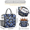 thumbnail image 5 of Pioneer Flower Floral Print Pattern Womens Lunch Box for Work,Insulated Large Lunch Bag,Leakproof Adult Lunch Bag for Work,Beach,Travel,Picnic,Camping, 5 of 6