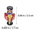 thumbnail image 2 of 1 Ensemble Mini Instrument de Musique Bois Mini Batteur Modèle Jouet pour Mini Maison Meubles Jouets Collectionneurs Chambre, 2 of 8