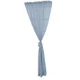 thumbnail image 4 of LISO EXTRA ANCHO Ventana Cenefa Cortina Gris - 132x240cm Sunnimix Cortina de cocina transparente, 4 of 5