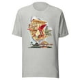 thumbnail image 4 of Unisex Lightweight Mens Cut Live Life Like A Classic Song Parrot Beach T-shirt, 4 of 5