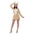 thumbnail image 4 of Women's Cute Farm Animal Llama Dress Costume Small 6-8, 4 of 4