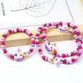 thumbnail image 1 of Conjuntos de collar y pulsera con cuentas de madera Natural para niños, lindos diseños de dibujos animados, juguetes de joyería, regalo de cumpleaños para niñas, 1 of 4