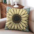 thumbnail image 4 of Seasonal Elegance with Spring/Summer 16x16 Inch Throw Pillow Covers, Set of 2, Floral Tulips, Mason Jars, Home Sweet Home, Bloom with Grace Farmhouse Decor, 4 of 7