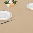 thumbnail image 3 of HAHDAXIA Round Waterproof Table Cover Elastic Tablecloth Vinyl Fitted Table Cover Elastic Edged Plastic Table Cover Fits Tables up to 36"-44" R Champagne, 3 of 7