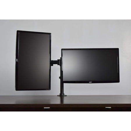 Duramex Dual Monitor Arms Fully Adjule Desk Mount Dual Monitor Arms Fully Adjule Desk