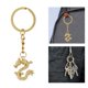 thumbnail image 3 of SGACAI Llavero de joyería de moda con diseño de dragón de aleación del zodiaco chino, nuevo llavero M6U9 para coche, 3 of 7