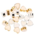 thumbnail image 3 of MasteelfCA 20Pcs Heart Shaped Earring Safety Backs Silicone Earring Backs Stopper, 3 of 7