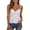 White, variant on Gpoecd Lace Trim Camisole See Through Backless Top with Ruffle Detail for Fashion Sleeveless Layering Staple Camisoles for Women White,S