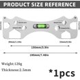 thumbnail image 2 of Shower Wrench,Multifunctional Wrench Tool,Curved Angle Leveling Wrenches,Bathroom Installation And Maintenance Bathroom Wrench Tool,for 8-30mm Hex Screw, 2 of 5